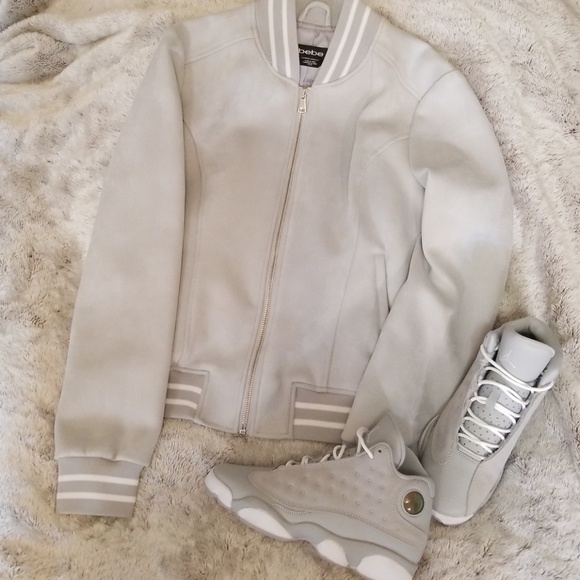 Air Jordan Retro 13 & Suede Bomber Jacket - Picture 2 of 5